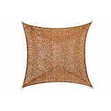 thumbnail of Toldo vela coco natural 3x3 m 60% ocultación para jardín terraza pérgola