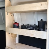 thumbnail of Réchaud gaz 2 feux 4600W pliable + 4 Cartouches de gaz KEMPER