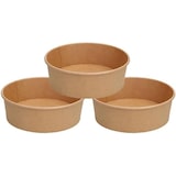 thumbnail of 150 Stück Salatschalen mit Deckel Kraftpapier Schalen Box - 500 ml