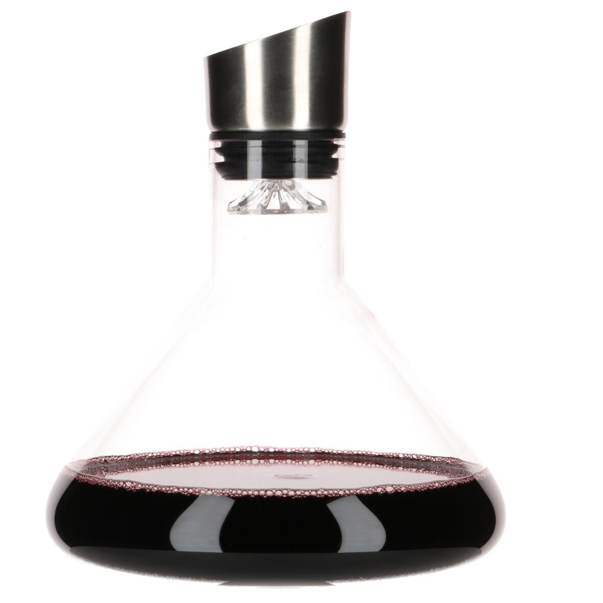 Vinata Sicilia decanter - 1.5 Liter - Karaf kristal - Wijn decanteerder - Handgemaakte wijn beluchter