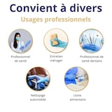 thumbnail of Gant nitrile non poudré - Taille M - Bleu - x100 - FILFA FRANCE