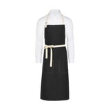 thumbnail of SANTORINI - Contrasted Bib Apron with Pocket: One Size / Navy