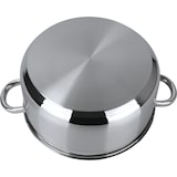thumbnail of aro Pentola bassa con coperchio, acciaio inox, Ø 28 cm, 7 L, a induzione
