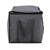 thumbnail of SVITA Set van 5 opbergtassen L opvouwbare commode raamhendels ritssluiting stof donkergrijs