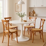 thumbnail of Biscottini Holzstuhl 48x52x88 cm - Restaurantstühle - Esszimmerstühle - Küchenstühle - Gartenstühle - Vintage Thonet Stuhl