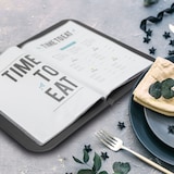 thumbnail of Securit® Porte-menu Essential Range - inclut 6 inserts fixes recto-verso, affiche 12x A4 - A4 noir