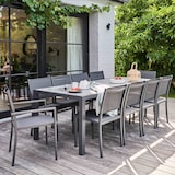 thumbnail of Table de jardin plateau en céramique effet béton