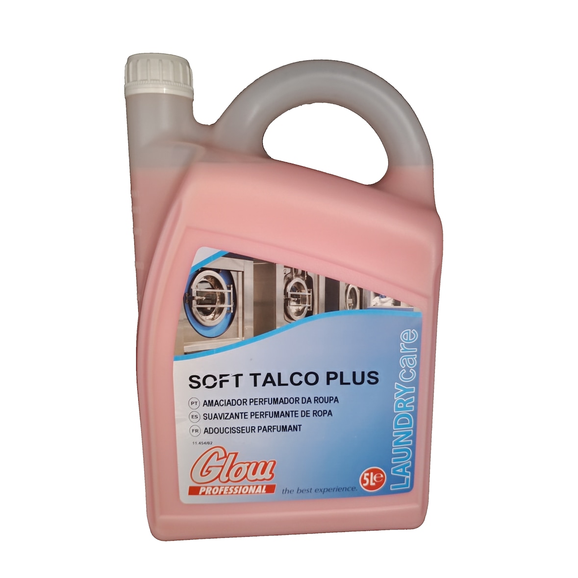 Glow Professional - Soft Talco Plus - Amaciador perfumador de roupa - 5L