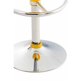 thumbnail of Banco de bar em sela amarelo