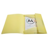 thumbnail of Exacompta  Cod. 55279E - Cartella 3 lembi personalizzabile con elastici Kreacover Pastel in Ppl traslucido - 24x32cm col. assortiti- Conf. da  25 pz.
