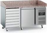thumbnail of Gastro Pizzatisch Kühltisch Kühltheke Edelstahl 1510x800x1000mm 390l +2/+8°C