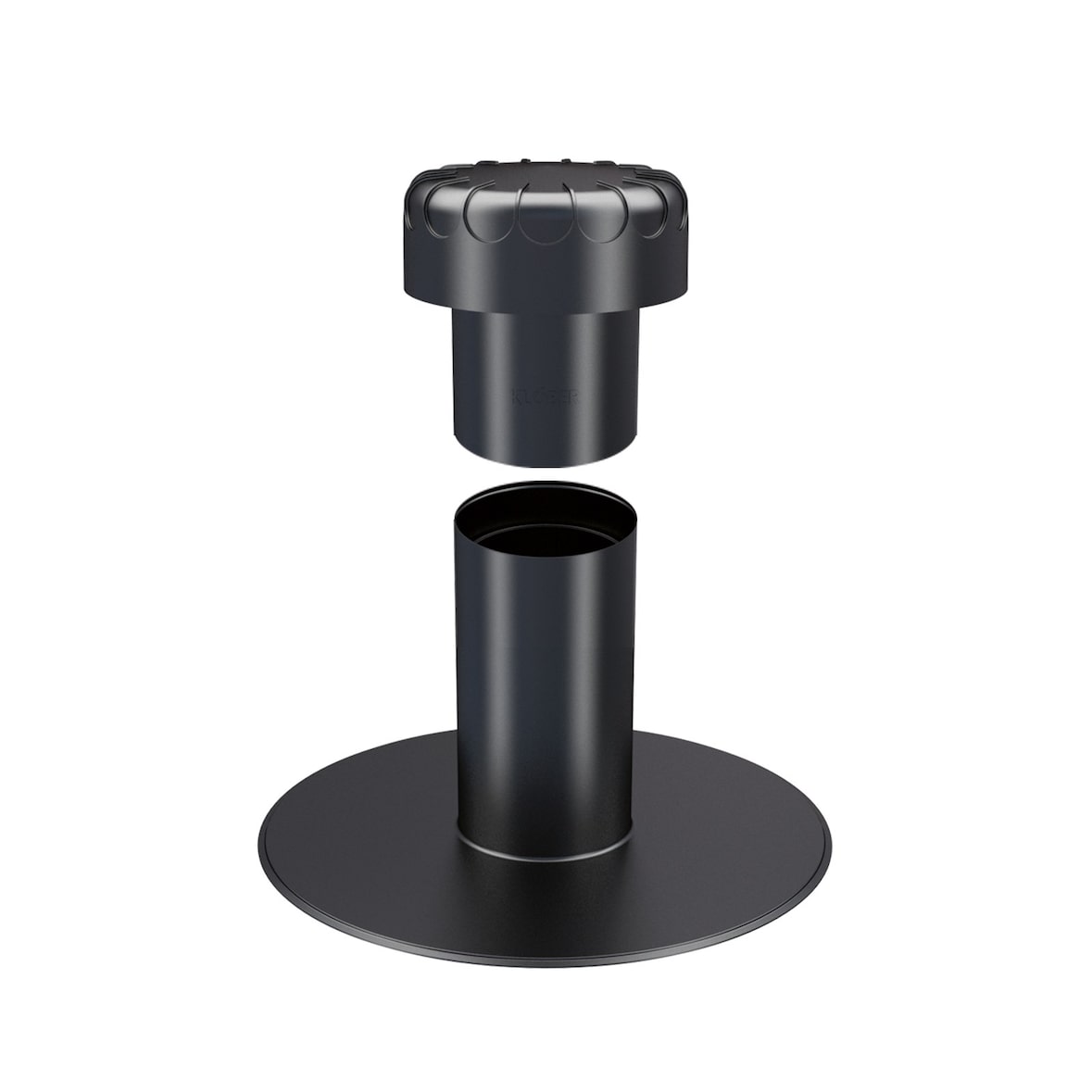 Entspannungslüfter Dachraumbelüfter DN 100 PVC-Anschluss verlängerbar