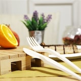 thumbnail of DOT Horeca Solutions 50 Coltelli CPLA Bianche Biodegradabili Compostabili monouso usa e getta coltello bio bianca