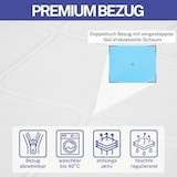 thumbnail of RELAXX Gel Matratze 180x200 cm mit 3D Memory Foam - 7 Zonen; 25cm Höhe; H2/H3 - Wendbare Kaltschaummatratze mit optimaler Druckentlastung