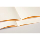 thumbnail of Rhodiarama Notizheft A5, 32 Blatt dots/punktkariert, Fadenbindung, Papier 90g elfenbein - Anisgrün 116456C