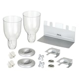 thumbnail of Double distributeur 2 x 3,5 Litres de céréales, plastique, tôle d'acier laqué