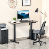 thumbnail of Escritorio Eléctrico de Pie Macro de Escritorio de Altura Ajustable con 4 Teclas de Memoria Automática Inteligente para Oficina Casa 120x60x72-116 cm