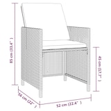 thumbnail of Helloshop26 - Conjunto de comedor de 9 piezas de resina tejida negra con cojines muebles de salón y comedor de jardín 02_0014919