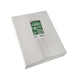 thumbnail of 10.000 Stück Sahneabdeckpapier `pure` 22 x 16 cm weiss mit Palmwachsbeschichtung
