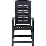 thumbnail of Zilveren opvouwbare fauteuil antraciet