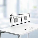 thumbnail of Novus MY twin arm 2.0 C Tischhalterung für 2 Monitore mit Tischklemme (910+6619+000)