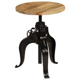 thumbnail of vidaXL Bartisch Massivholz Mango 60×(76-110) cm
