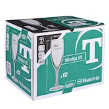 thumbnail of Vicrila Hostelvia. Copa de champán/cava Merlot, de 15 cl. Vidrio templado. Caja de 12 unidades.