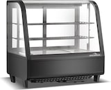 thumbnail of Positive Theken-Kühlvitrine Schwarz 100 Liter Full Black PREMIUM - GOLDINOX