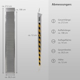 thumbnail of TRUTZHOLM 1 x Profi Schwerlastrampe 212cm Traglast 1900 kg Alu grau Auffahrrampe Verladerampen