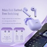thumbnail of Ecouteurs Bluetooth Sans Fil Rose Son Extraordinaire Confort Absolu Violet 2 YONIS