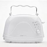 thumbnail of Clatronic TA 3565 Tostadora Pan, 2 Rebanadas, Regulador Nivel Tostado, 3 Funciones, Calienta Panecillos Recogemigas, Blanco, 700W