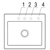 thumbnail of Villeroy&Boch Spülbecken, Küchenspüle Subway 60 S Ivory 600x510mm, Unterschrankbreite 60cm
