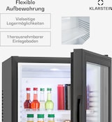 thumbnail of Brooklyn Minibar 23 Liter Klasse E schwarz Glas 0dB Schwarz