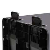 thumbnail of SVITA TMH2X30 Mülleimer 60L Mülltrennsystem 2 Fächer 2x30L Softclose-Deckel Pedal versteckbar Kunststoff Inneneimer Grau