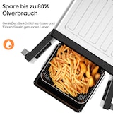 thumbnail of Heißluftfritteuse 23L Dual Zone - XXL Airfryer mit French Door | Heissluftfritteuse Ofen mit Doppelkammer, 15 Programme, 2200W, 12 Zubehör, 50-200℃