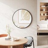thumbnail of Miroir rond 94 cm Hub noir Umbra