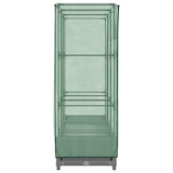thumbnail of vidaXL Hochbeet mit Gewächshaus-Aufsatz Rattan-Optik 120x40x123 cm