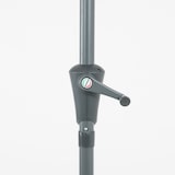 thumbnail of Guarda-sol de jardim redondo fixo, tecido 270 cm, alumínio, cor bege, 250 cm