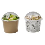 thumbnail of Ecolomique - 50 Pcs - Pot carton rond "Deli" - 600 ml, Diam: 11,4 cm, Hauteur: 8,7 cm - ECO210DELIPOC20