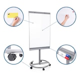 thumbnail of Lavagna / Whiteboard a fogli mobili MULTIBOARD Argento Regolabile in altezza/magnetica hjh OFFICE
