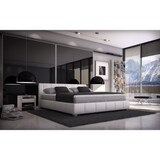 thumbnail of Bettgestell Bett  Luna 160x200cm Kunstleder weiß