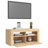 thumbnail of vidaXL TV-Schrank mit LED-Leuchten Sonoma-Eiche 90x35x40 cm