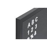 thumbnail of B-Office Tablero de Letras Horizontal - 60 x 90 cm - Superficie Negra, Marco MDF Negro