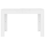 thumbnail of vidaXL Esstisch Hochglanz-Weiß 120x60x76 cm Holzwerkstoff