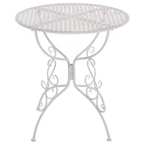 thumbnail of Mesa de jardim Amanda, Ø 70 cm branco antigo.