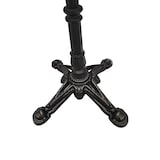 thumbnail of METRO PROFESSIONAL Table de terrasse GLORIA, pied en fonte, cerclage doré, Ø 61 x 74 cm, ronde, noir