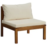 thumbnail of vidaXL 4-tlg. Garten-Lounge-Set mit Creme Kissen Massivholz Akazie