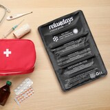 thumbnail of Relaxdays Kühlpad, Kalt Warm Kompresse, 25 x 36 cm, Kühlpack Gel, Erste Hilfe, wiederverwendbare Gelkompresse, schwarz