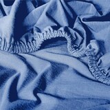 thumbnail of CloudComfort Basic Spannbettlaken blau 140 x 190 - 160 x 200 cm