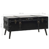 thumbnail of Table basse MDF et acier 102x51x48 cm Modèle Atlas Office Pro Vision